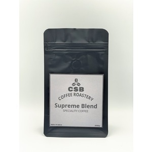 Cafea boabe de specialitate proaspat prajita, Csb Coffee Roastery, Supreme Blend, 250 g 