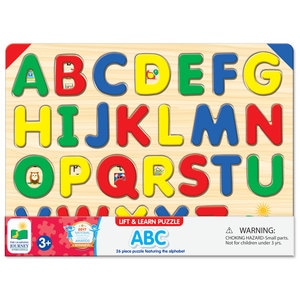 Puzzle The Learning Journey - Lift & Learn, Sa invatam alfabetul