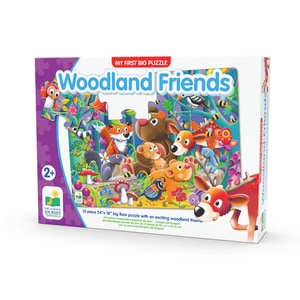 Puzzle The Learning Journey - My First Big Puzzle, Prietenii padurii, 12 piese