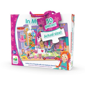 Puzzle The Learning Journey - Jumbo Floor, Camera mea, 50 piese