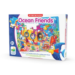Puzzle The Learning Journey - My First Big Puzzle, Prietenii oceanului, 12 piese