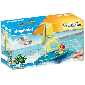 Playmobil Family Fun, Beach Hotel - Barca cu panze