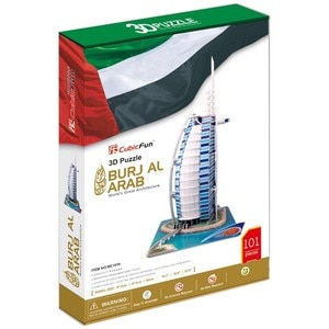 Puzzle CubicFun 3D - Burj al-Arab, 101 piese