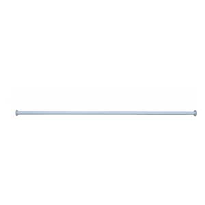 Bara perdea dus, extensibila, 110-200 cm, alb