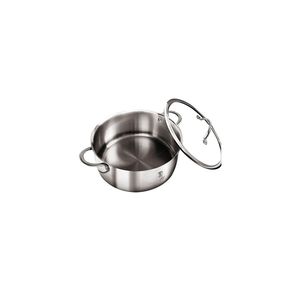Cratita Cu Capac, 4.1 Litri, Otel Inoxidabil, Berlinger Haus, 24 Cm, Silver Eternal Collection, Bh 7428