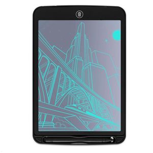Tableta LCD pentru scris si desenat copii DacEnergy,cu buton stergere automata, 10 inch, culoare negru 