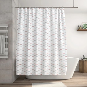 Perdea dus  EasyLines, din poliester, 180 x 200 cm, multicolor