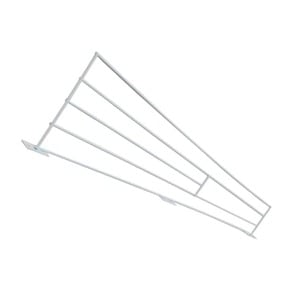 Grilaj Trixie Protectie Geam Vertical, 62x16/8 cm, Alb, 4416