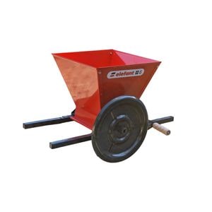 Zdrobitor manual de struguri, Elefant GC-S, 30 litri, otel, tamburi din aluminiu