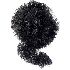 Beteala stralucitoare si lucioasa Holly, 9cm x 2m, negru
