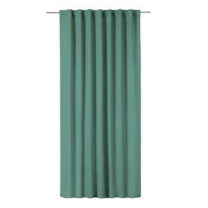 Draperie 140 x 280 cm, cu rejansa si bride, Pharell verde