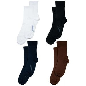 Set Overall 4 perechi de sosete Medical cu Lycra, pentru diabetici, dama - Multicolor, 36-40