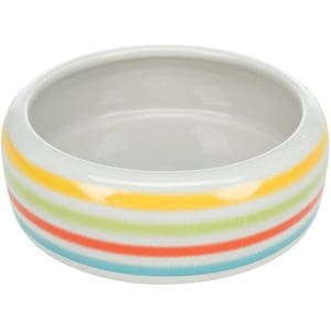 Castron Ceramic Pentru Iepuri Trixie, 500 ml, 16 cm, Multicolor, Crem, 60807
