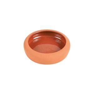 Castron Ceramic Pentru Hamsteri Trixie, 125 ml, 10 cm, Teracota, maro, 60670