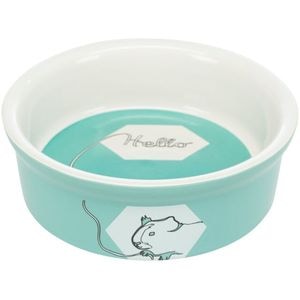 Castron Ceramic Pentru Porcusori De Guineea Trixie, Hello, 240 ml, 12 cm, Multicolor, 60735