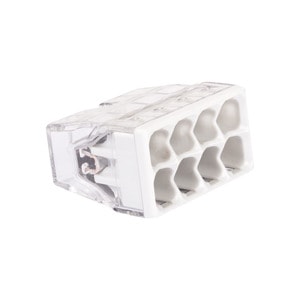 Set 100 Bucati Clema Compacta 8 Poli WAGO 2273-208, Conductor Rigid sau Semirigid 0.5-2.5mm, 400 V, 24A