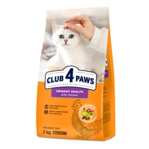 Hrana uscata completa pentru pisici CLUB 4 PAWS Premium Urinary Health