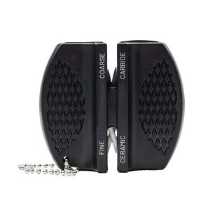 Acutitoare portabila pentru cutite IdeallStore, Carry Sharp, 2 moduri, negru