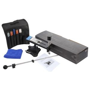 Sistem de ascutire cutite IdeallStore, Best Chef, antiaderent, negru