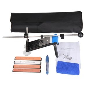 Sistem de ascutire cutite IdeallStore, Master Chef, antiaderent, negru