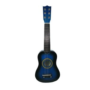 Chitara pentru copii IdeallStore, Junior Blue, clasica, lemn, 54 cm, albastru