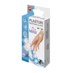 Plasturi rezistenti la apa Minut 10 buc