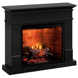 Semineu electric Lisabona Premium Negru - cu focar electric 3D Dimplex Revillusion 30" cu sunet