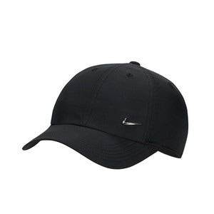 Sapca Nike Club Metal Swoosh JR, marime universala, Negru
