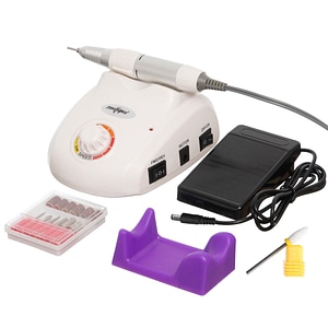 Freza unghii profesionala, brand Zenifique, pila electrica unghii false 35000 RPM, 7 capete de freza