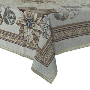 Fata de masa Luxury Mantel, poliester, 140 x 220 cm, auriu