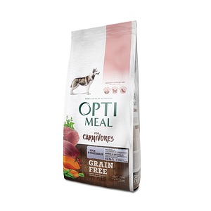 Hrana uscata completa pentru caini OPTIMEAL Grain Free, Adult, rata si legume, 20 Kg