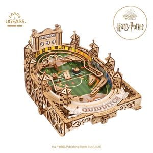 Puzzle 3D din lemn Ugears Quidditch Pinball 402 componente