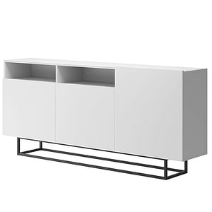 Comoda living DACENERGY, PAL, 180 x 37 x 80 cm, alb
