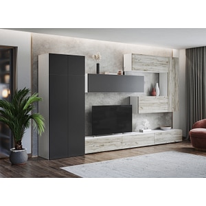 Set Living Join, Configuratia 006, L 380 x A 40.6 x H 210 cm