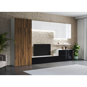 Set Living Join, Configuratia 025, L 340 x A 45.8 x H 200 cm