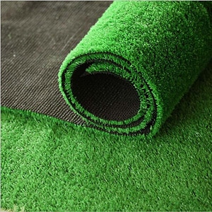 Covor iarba artificiala tip gazon, verde natural, 1m x 5m