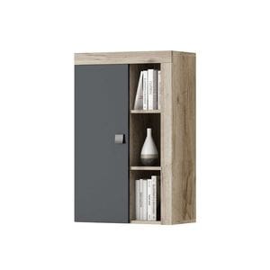 Comoda living Ontario, PAL, 60 x 30.4 x 96.8 cm, maro-antracit