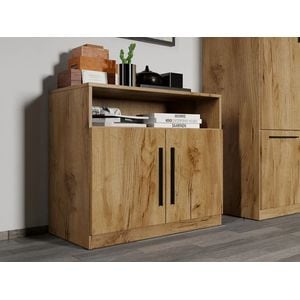 Comoda dormitor Madrid, PAL, 83 x 41.6 x 71.7 cm, maro