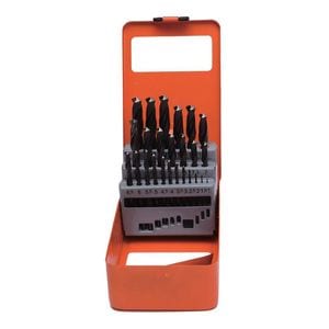 Set de 25 burghie pentru metal, Harden