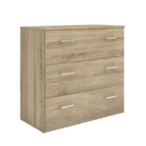 Comoda living DACENERGY, PAL, 74.1 x 36 x 69.9 cm, stejar sonoma