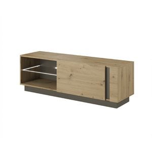 Comoda TV DACENERGY, PAL, 138.1 x 40 x 45.5 cm, stejar artisan