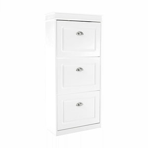Pantofar DACENERGY, MDF, 53.5 x 24 x 117 cm, alb
