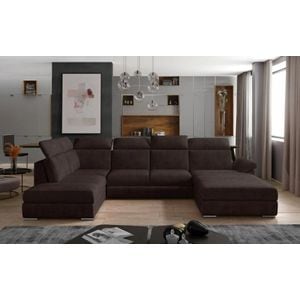 Canapea modulara extensibila cu spatiu pentru depozitare, 336x102x216 cm, Evanell R03, Eltap 