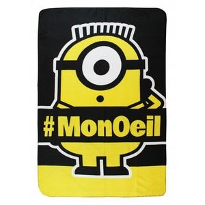 Patura Polar 100 x 150 cm, multicolor, Minions, MPatura copii, polar, 100 x 150 cm, multicolor, MonOeil, Minions N068
