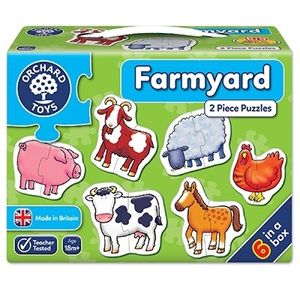 Set 6 puzzle Ferma (2 piese)