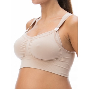 Sutien post-partum pentru alaptat Relaxsan 5702, Bej, XL