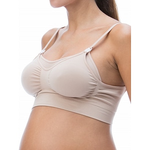 Sutien post-partum pentru alaptat Relaxsan 5703, Bej, XL