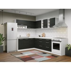 Set Bucatarie Colt Mina, 180x220, Culoare Alb/Ferrara, C40