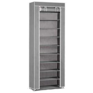 Pantofar DACENERGY, otel, 58 x 28 x 175 cm, gri deschis