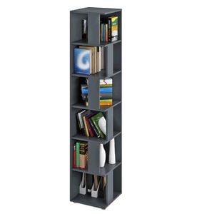 Biblioteca DacEnergy, grafit, 38 x 38 x 186.2 cm